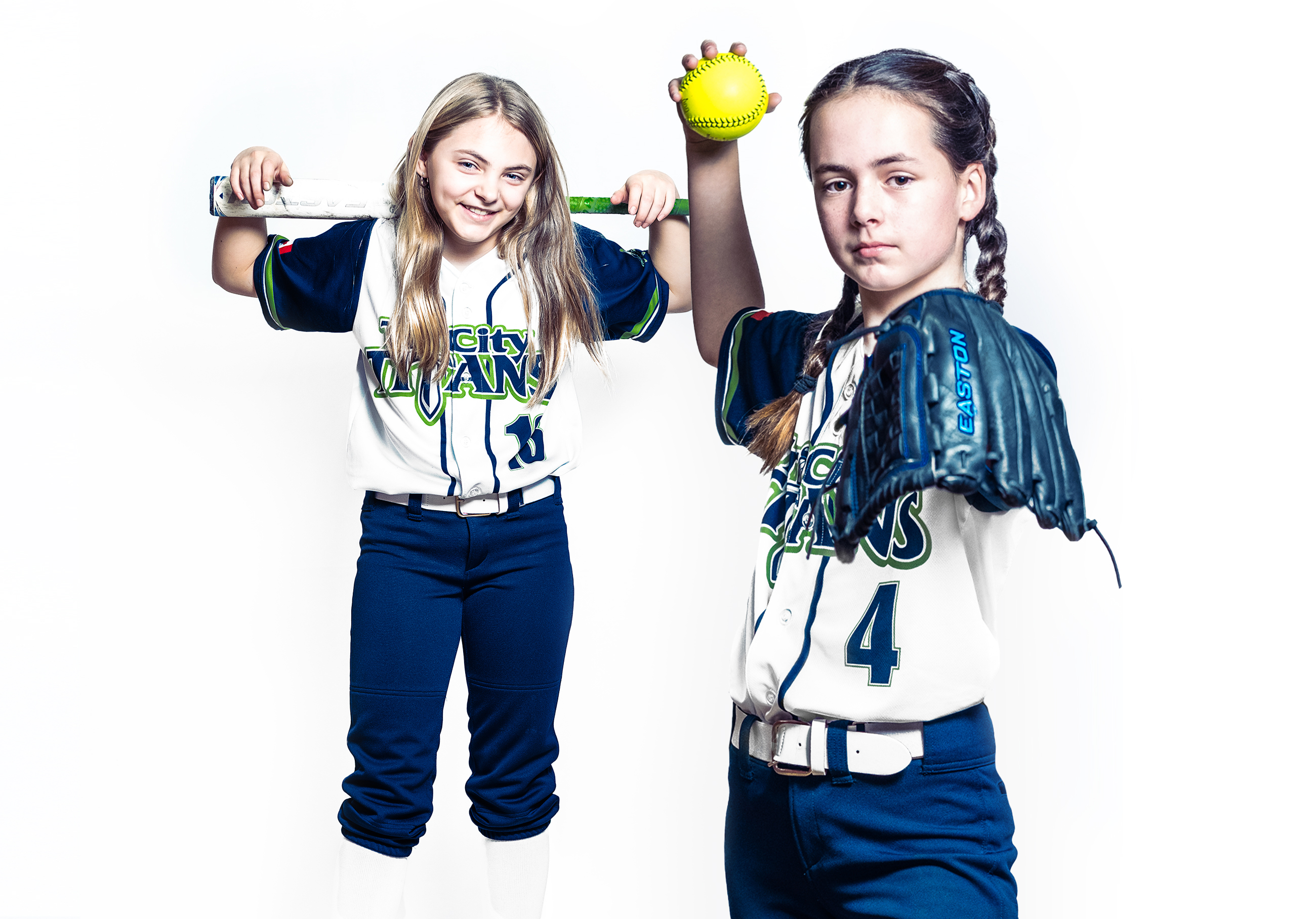 Softball Portraits.